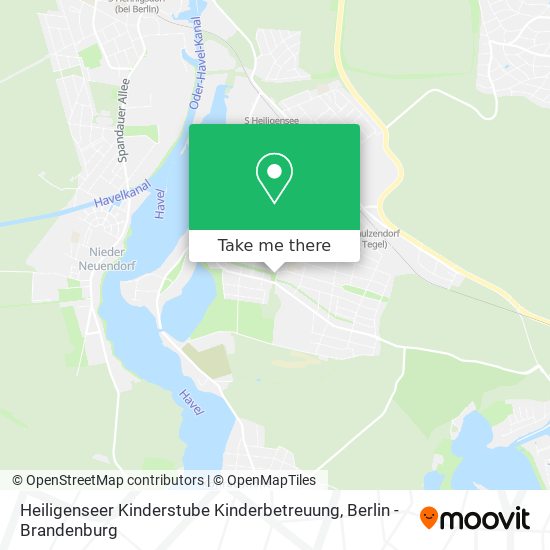 Heiligenseer Kinderstube Kinderbetreuung map