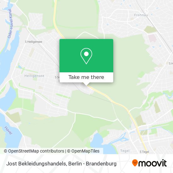 Jost Bekleidungshandels map