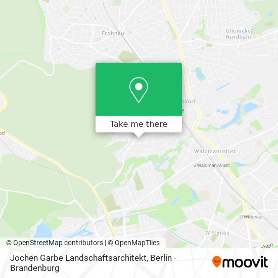 Карта Jochen Garbe Landschaftsarchitekt
