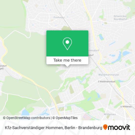 Kfz-Sachverständiger Hommen map