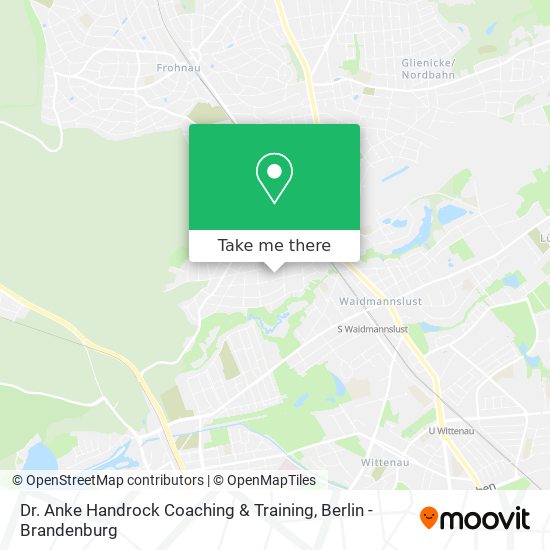 Dr. Anke Handrock Coaching & Training map