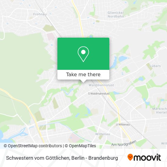 Schwestern vom Göttlichen map