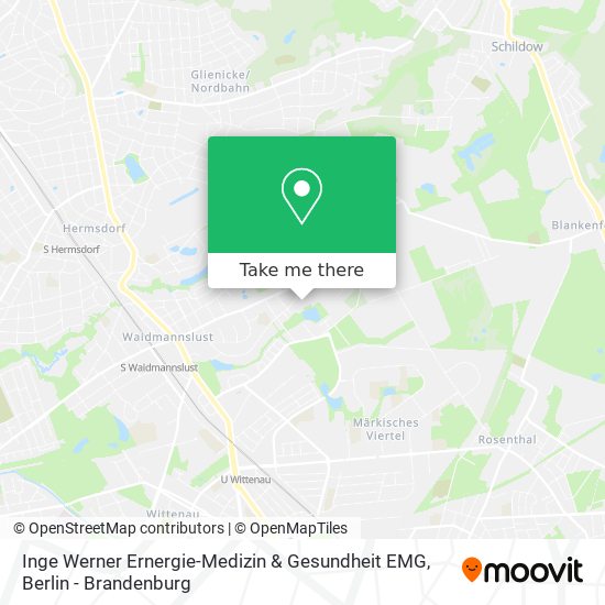 Inge Werner Ernergie-Medizin & Gesundheit EMG map