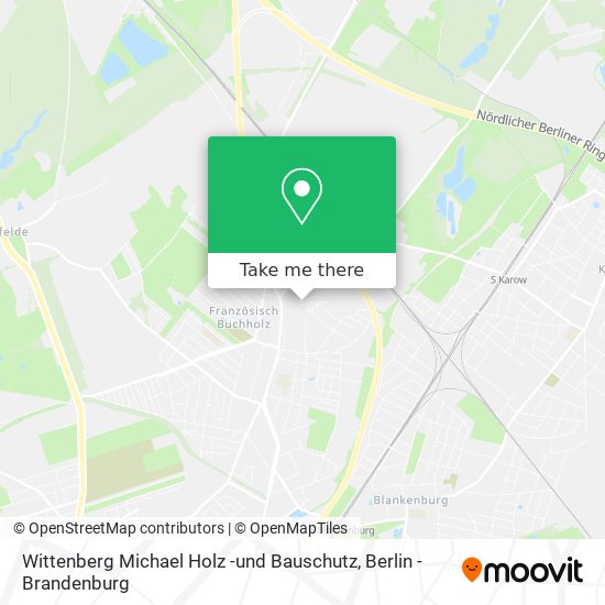 Wittenberg Michael Holz -und Bauschutz map