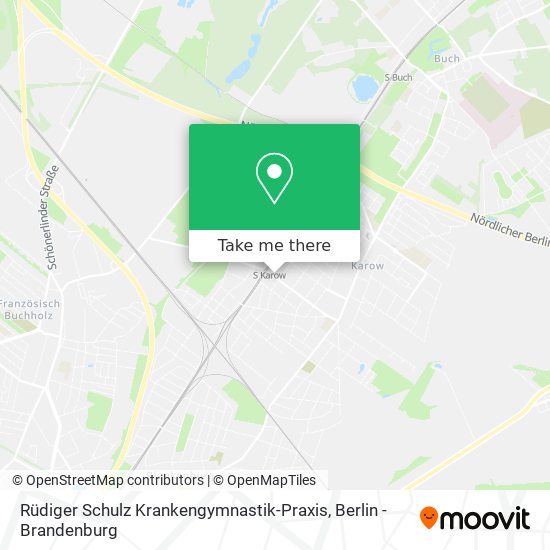 Карта Rüdiger Schulz Krankengymnastik-Praxis