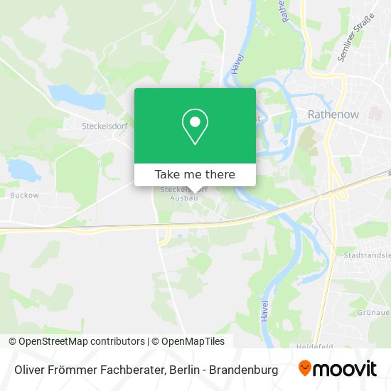 Oliver Frömmer Fachberater map