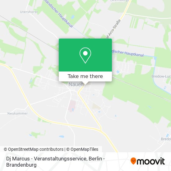 Dj Marcus - Veranstaltungsservice map