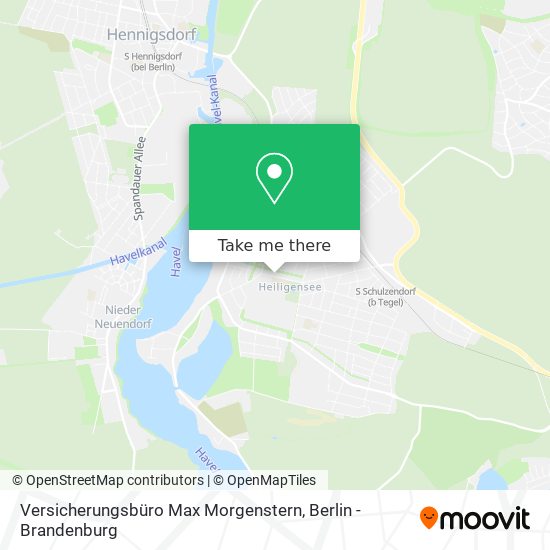 Versicherungsbüro Max Morgenstern map