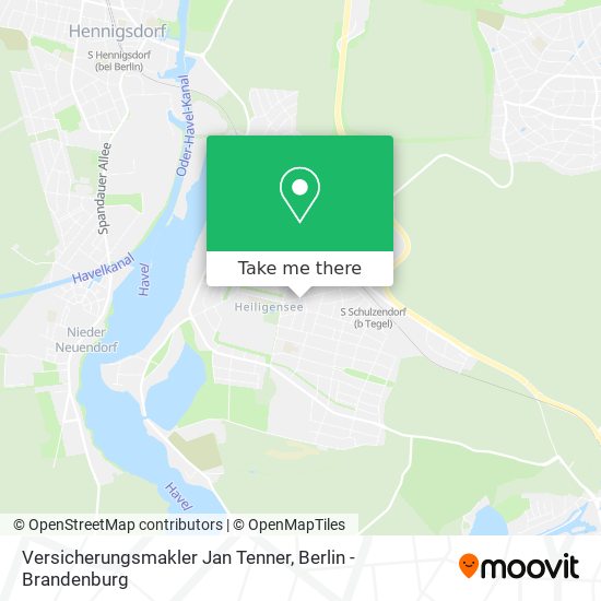 Versicherungsmakler Jan Tenner map