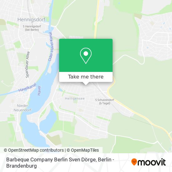 Barbeque Company Berlin Sven Dörge map