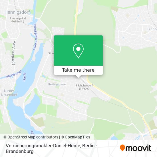 Versicherungsmakler-Daniel-Heide map