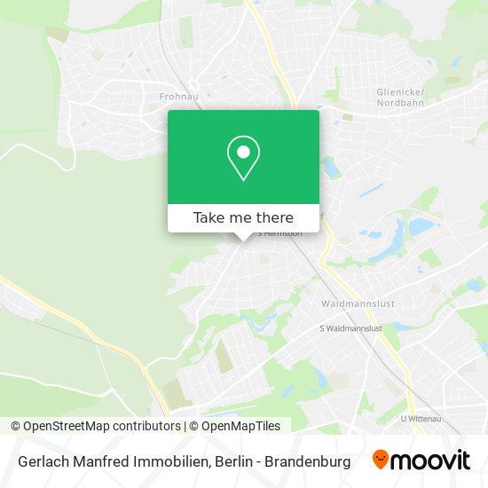 Gerlach Manfred Immobilien map