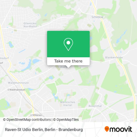 Raven-St Udio Berlin map