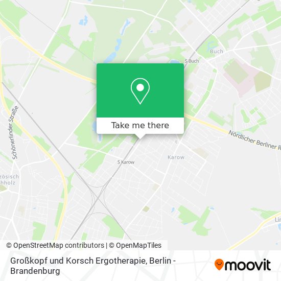 Карта Großkopf und Korsch Ergotherapie