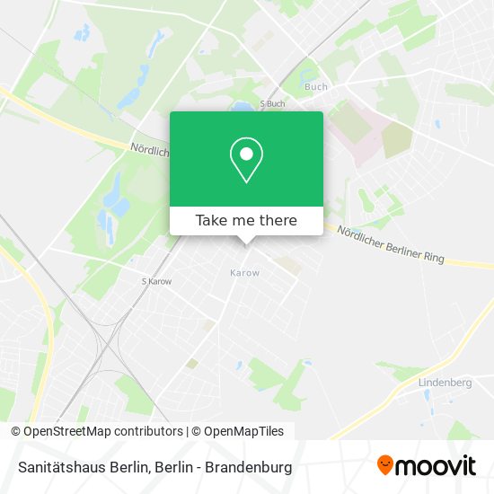 Карта Sanitätshaus Berlin