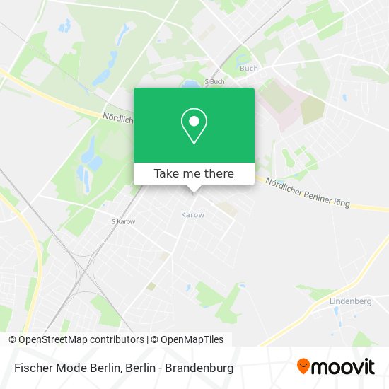 Карта Fischer Mode Berlin