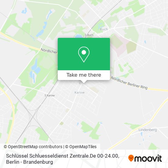 Карта Schlüssel Schluesseldienst Zentrale.De 00-24.00