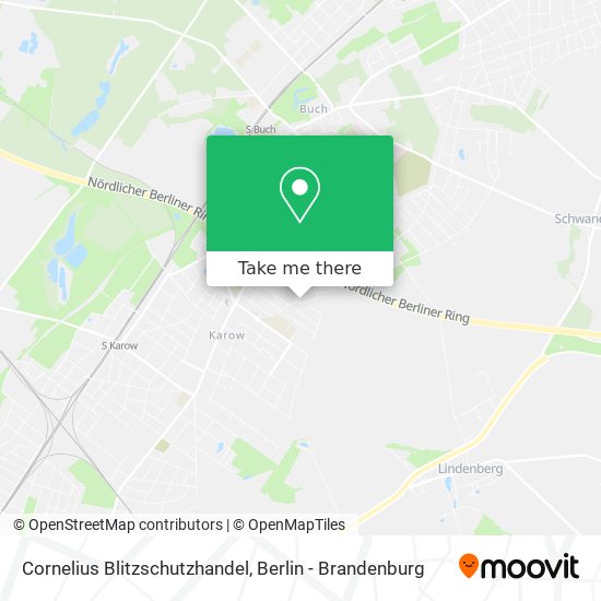 Карта Cornelius Blitzschutzhandel