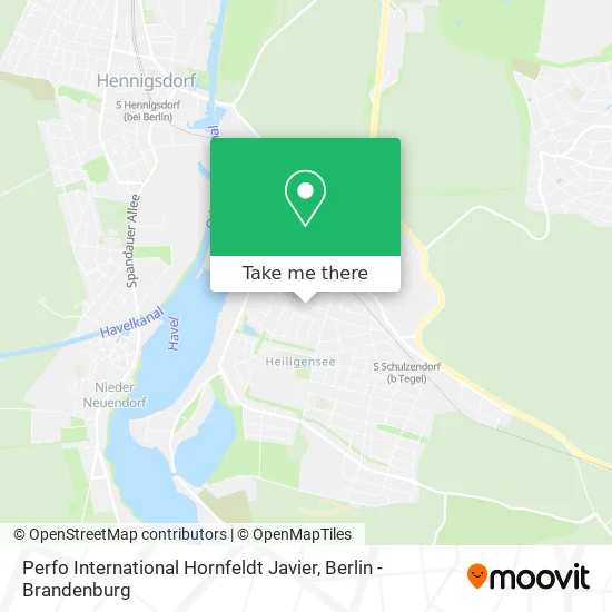 Карта Perfo International Hornfeldt Javier