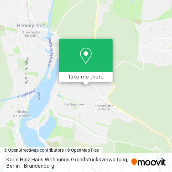 Karin Hinz Haus Wohnungs Grundstücksverwaltung map