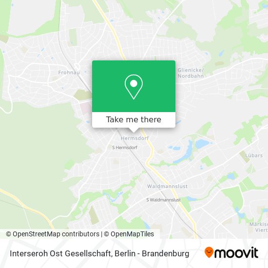 Interseroh Ost Gesellschaft map