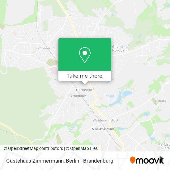 Gästehaus Zimmermann map