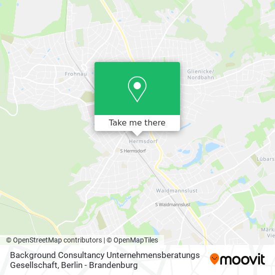 Background Consultancy Unternehmensberatungs Gesellschaft map