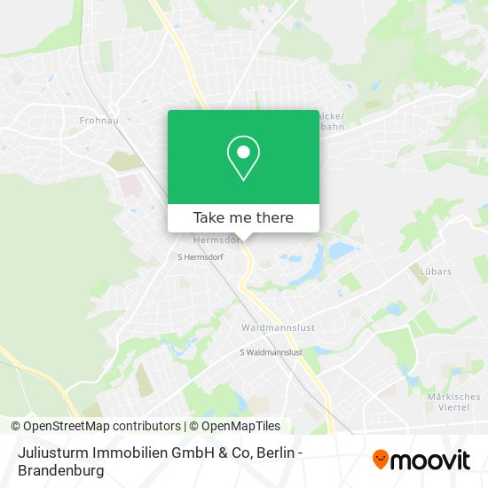 Juliusturm Immobilien GmbH & Co map