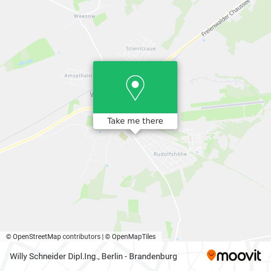 Карта Willy Schneider Dipl.Ing.