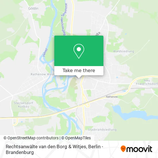 Карта Rechtsanwälte van den Borg & Witjes