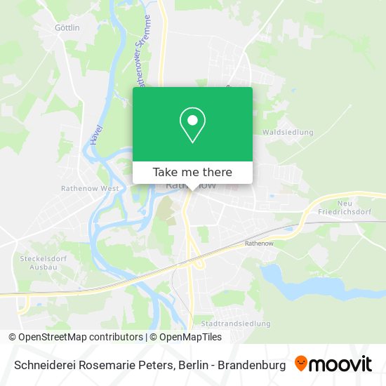 Schneiderei Rosemarie Peters map