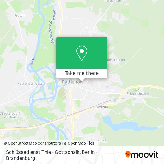 Карта Schlüssedienst Thie - Gottschalk