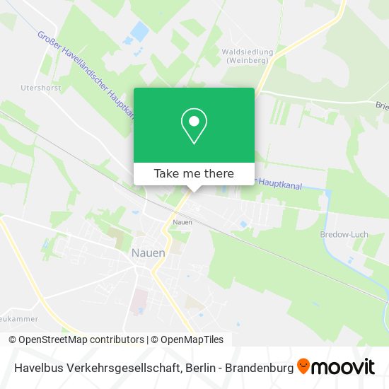 Карта Havelbus Verkehrsgesellschaft