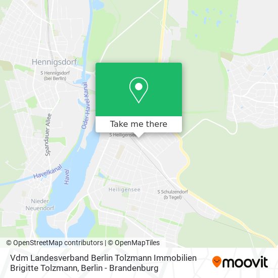 Vdm Landesverband Berlin Tolzmann Immobilien Brigitte Tolzmann map