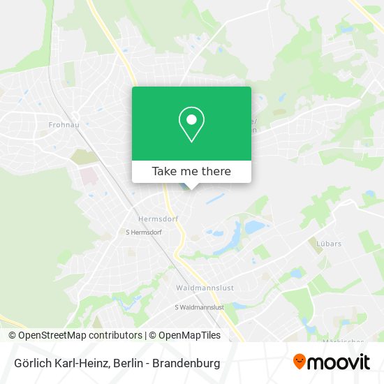 Görlich Karl-Heinz map