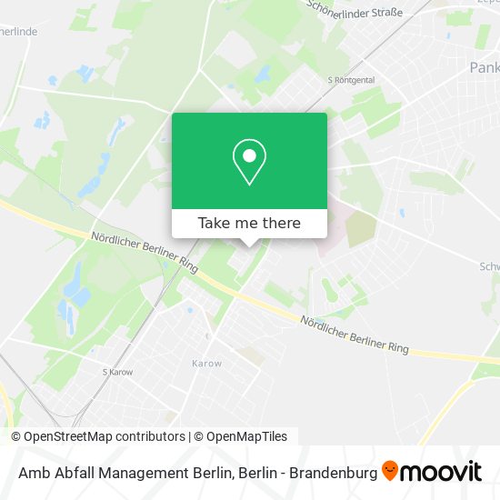 Amb Abfall Management Berlin map