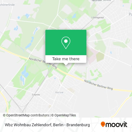 Wbz Wohnbau Zehlendorf map