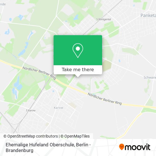 Ehemalige Hufeland Oberschule map