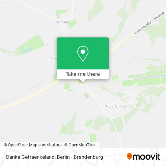 Danke Getraenkeland map