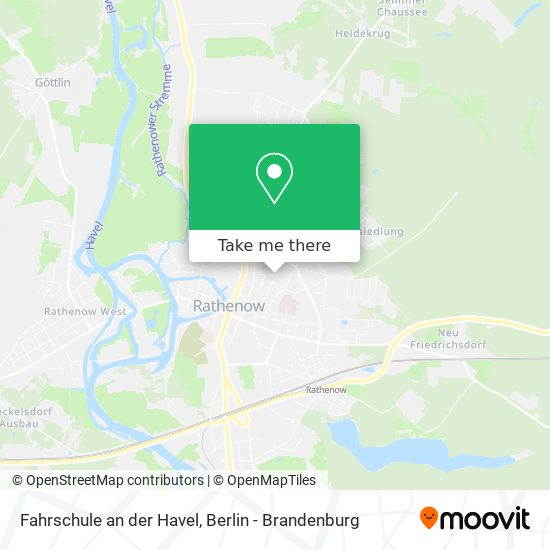 Fahrschule an der Havel map