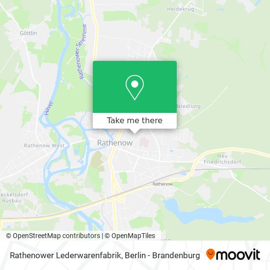 Карта Rathenower Lederwarenfabrik