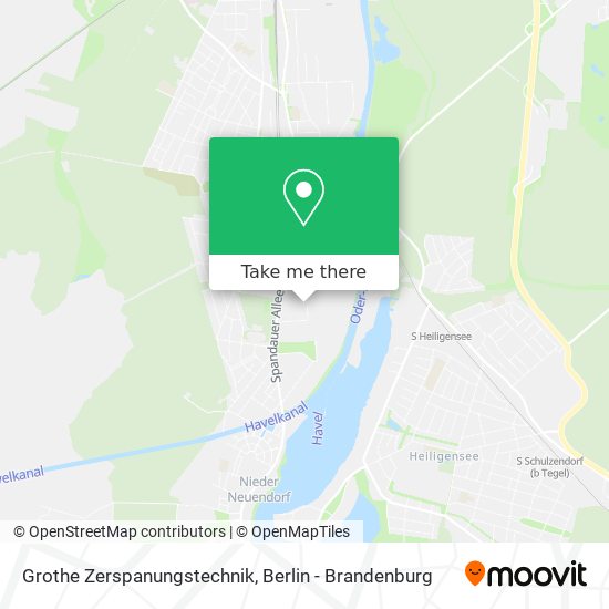 Grothe Zerspanungstechnik map