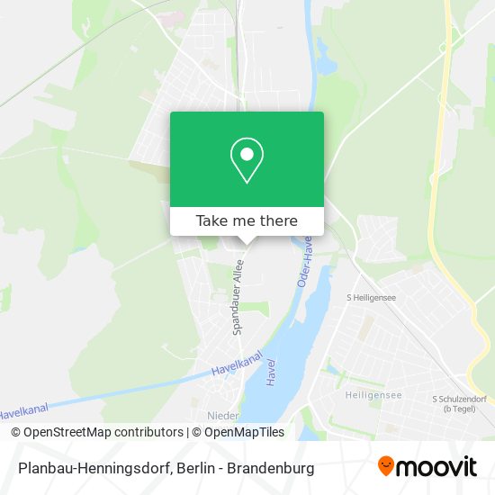 Карта Planbau-Henningsdorf