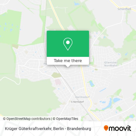 Krüger Güterkraftverkehr map