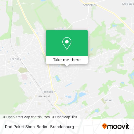 Dpd Paket-Shop map