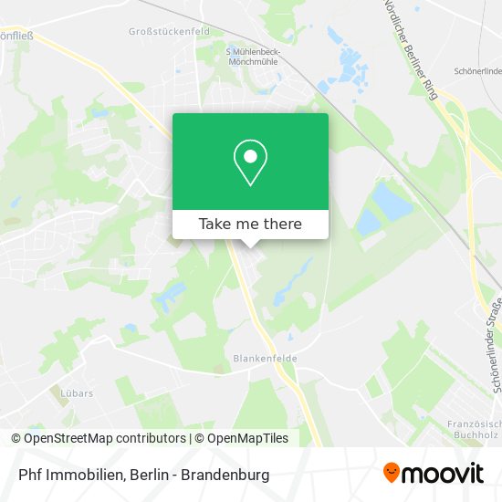 Phf Immobilien map