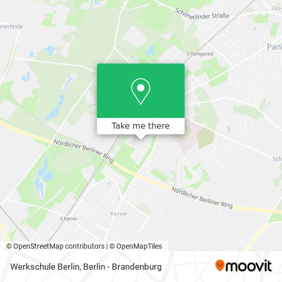 Werkschule Berlin map
