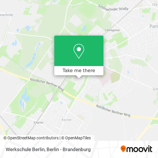 Карта Werkschule Berlin
