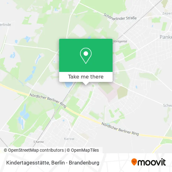 Карта Kindertagesstätte