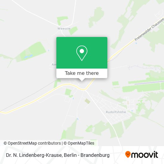 Dr. N. Lindenberg-Krause map